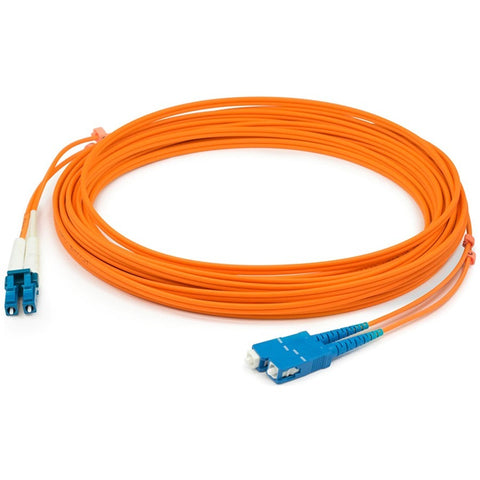 Add-on Addon 15m Sc To Lc Orange Om2 Duplex Ofnr (riser-rated) Fiber Patch Cable