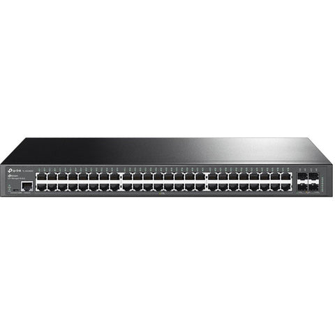Tp-link Usa Corporation Jetstream 48  Port Gigabit L2+ Managed Switch With 4 10ge Sfp+ Slots Port: 48gig