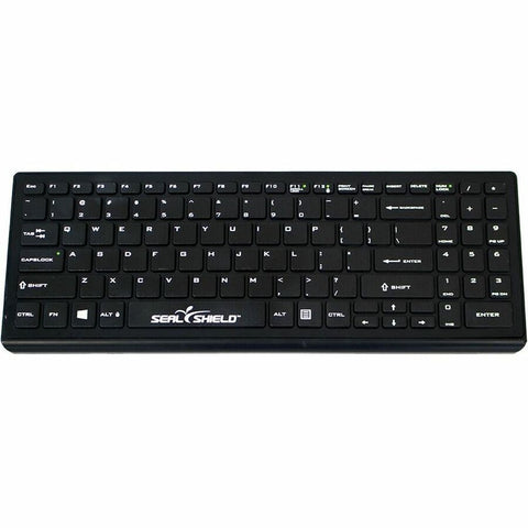 Seal Shield Clean Wipe Pro Medical Grade Keyboard W/ Key Locking Function - Dishwasher Safe
