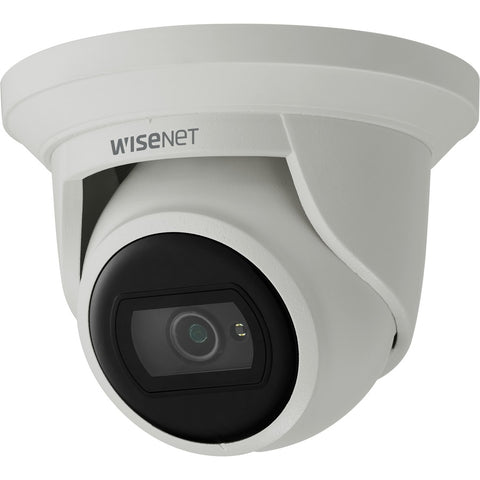 Hanwha Vision Wisenet A Series Network Ir 4mp Turret Flateye Poe Camera, 3mm Fixed Focal Lens,