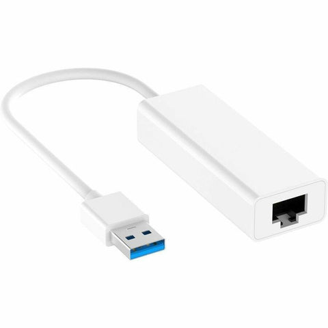 Axiom Usb-a 3.0 Male To Gigabit Ethernet (rj45) Female Adapter - Blac