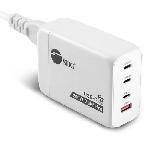 Siig, Inc. Siig 200w Gan Pd Combo Charger - 3c1a