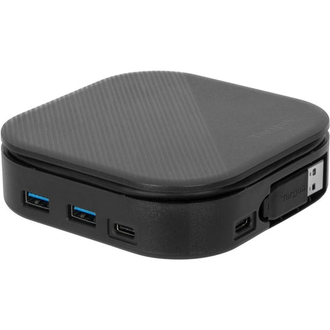 Targus Usb-c Universal Dual Hd Docking Station With 80w Pd Pass-thru (black