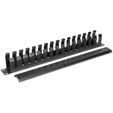 Rocstor 1u Horizontal Rack Server Cabinet Mount Cable Management - 1u Rack Height - 19in