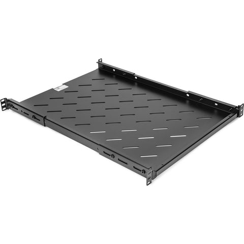 Rocstor 1u Universal Vented Rack Mount Shelf - 25.6in (650mm) Depth - Improved Cooling -