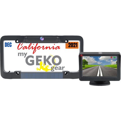 Adesso Innovation Inc Mygekogear By Adesso Solarst Solar Powered Wireless Backup Camera - Make Backing