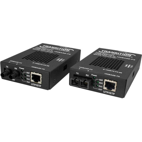 Transition Networks Inc 100base-tx Rj-45 To 100base-fx, Mm Lc W/ -na Power Supply