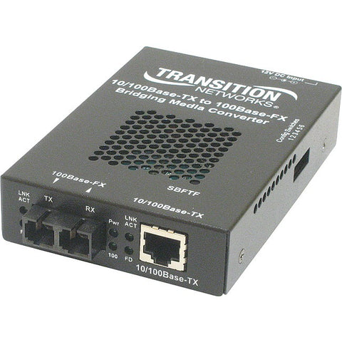 Transition Networks Inc 10/100btx To 100bfx, 1x9, Sc Mm, 3.3v- Na