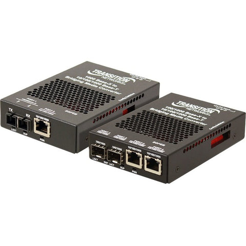 Transition Networks Inc 10/100/1000bt To 1000bx, Single Sfp With Na Pwr Supply