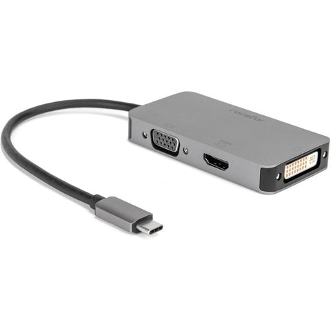 Rocstor Premium Usb-c Multiport Video Adapter 4k 60hz/1080p 3x1 Usb-c Video Adap