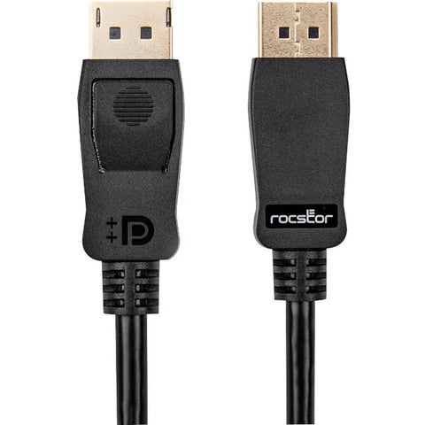 Rocstor Premium Displayport 1.4 Cable - 8k 60hz - 12ft (3.7m) - Displayport A/v Cable Fo