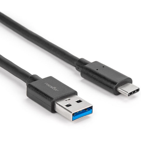 Rocstor Premium Usb-c To Usb Type-a 3.0 Cable - 6ft (1.8m) Pd Up To 60w For Smartphone,