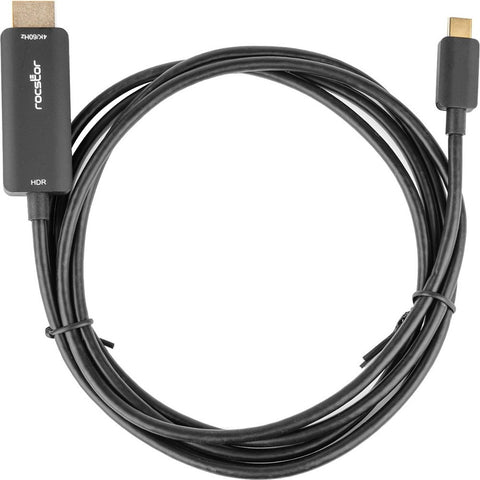 Rocstor Premium 10ft (3m) Usb-c To Hdmi Cable M/m - 4k 60hz - 10ft / 10 Ft (3m) - Suppor