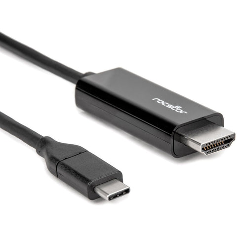 Rocstor Premium 6ft (1.8m) Usb-c To Hdmi Cable - 4k 60hz - For A/v Device, Monitor, Proj