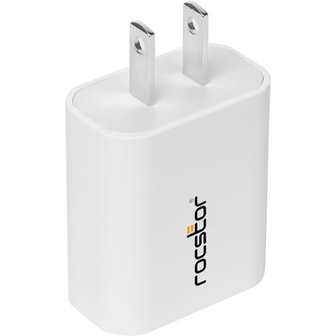 Rocstor Premium 20w Smart Usb-c Power Adapter Charger - Iphone, Ipad Or Any Usb-c Device
