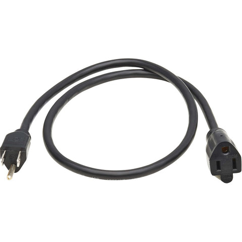 Eaton Tripp Lite Series Power Extension Cord, Nema 5-15p To Nema 5-15r - 13a, 12