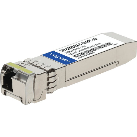 Add-on Addon Hp Compatible Taa Compliant 10gbase-bx Sfp+ Transceiver (smf, 1550nmtx/149