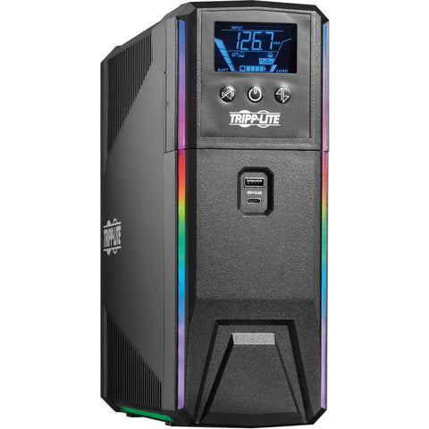 Eaton Tripp Lite Series 1000va 600w 120v Pure Sine Wave Gaming Ups Battery Backu