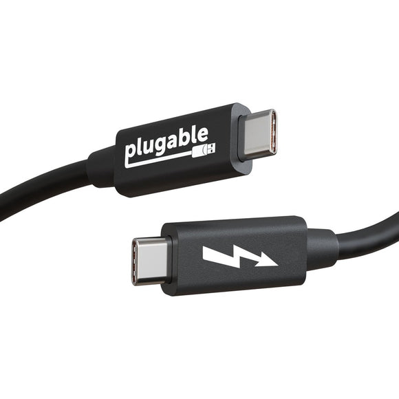 Plugable Technologies Plugable Windows Transfer Cable 6.6ft (2m), Thunderbolt 10gbps, Bundled With Bra