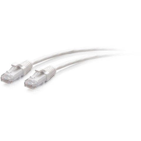 C2g 15ft/4.5m Cat6a Slim Patch 28awg White