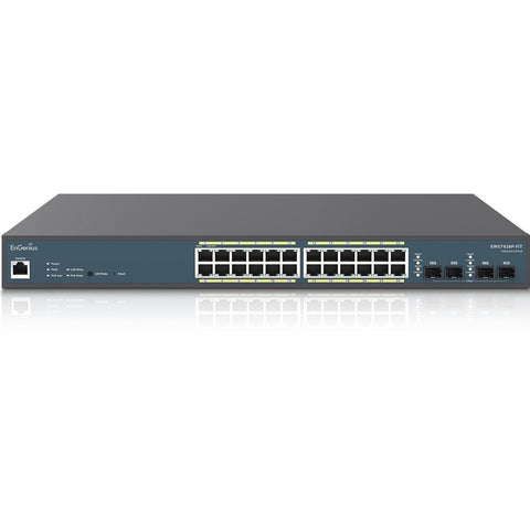 Engenius Technologies,inc Engenius Fit Managed Ews7928p-fit 24-port Gigabit Poe+ L2+ Switch With A 240w Po