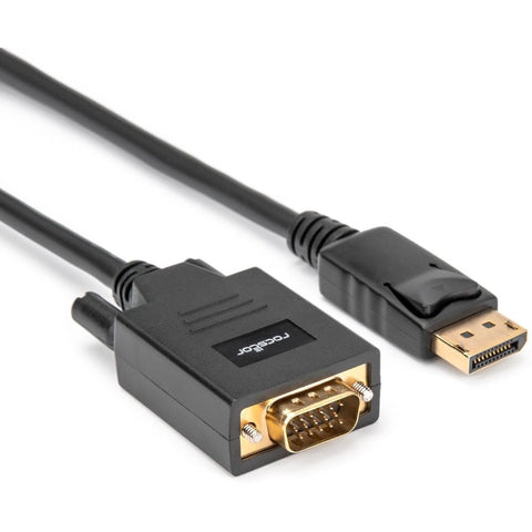 Rocstor Displayport To Vga Cable Adapter Converter M/m - 12ft (3.6m) - 1920x1200 - For N