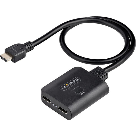 Startech 2-port 4k 60hz Hdmi Splitter Shows The Same Image On Two Hdmi Displays; Hdr; 7.1