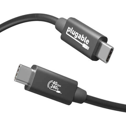 Plugable Technologies Plugable Usb4 Cable With 240w Charging,