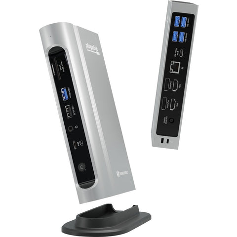 Plugable Technologies Plugable Thunderbolt 4 Docking Station For 4 Monitor Setup, 100w Laptop Charging