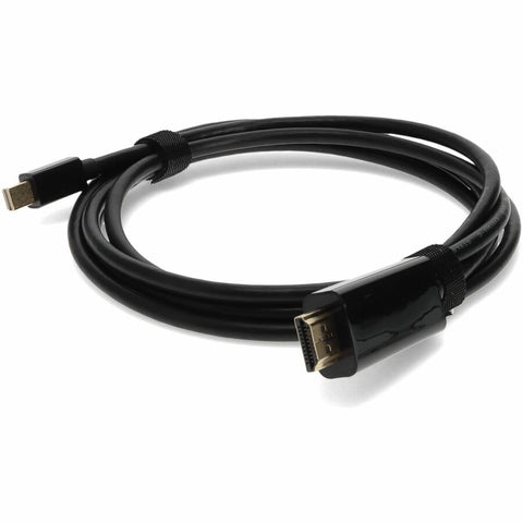 Add-on Addon 10ft Mini-displayport Male To Hdmi Male Black Max Resolution Up To 2560x16