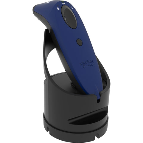 Socket Mobile, Inc. Socketscan S720 Linear Barcode  Qr Code Reader, Blue  Black Dock