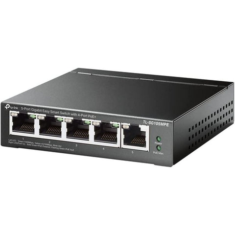 Tp-link Usa Corporation 5-port Gigabit Easy Smart Switch With 4-port Poe+