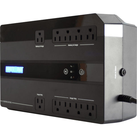 Minuteman Ups Enspire Series: Standby Ups, 750va/450w, 120vac Input & Output, Voltage Range 95