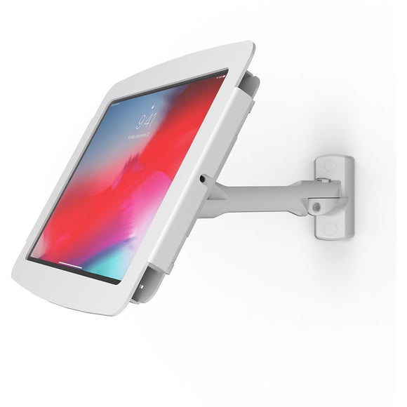 Compulocks Brands, Inc. Ipad 10.2in Space Enclosure Swing Wall Mount White