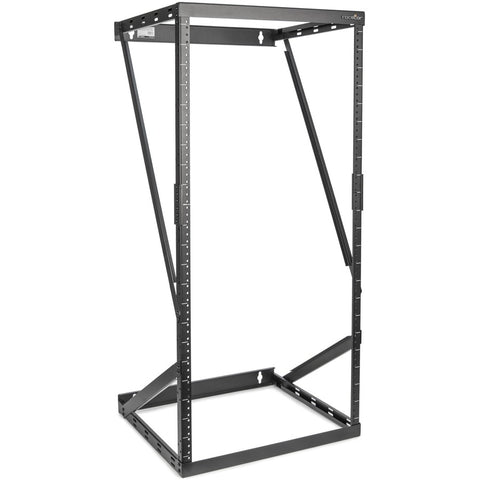 Rocstor Solidrack 22u Wall Mount Adjustable 8u/12u/22u Rack Enclosure - 2-post Open Fram