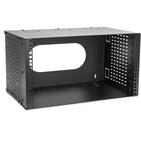 Rocstor Solidrack 6u Wall Mount Network Rack - Low Profile Wallmount Bracket - 11 Inches