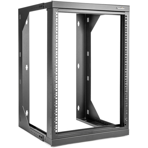 Rocstor Solidrack 15u Wall Mount Rack - 2-post Open Frame - Adjustable Depth - Weight Ca