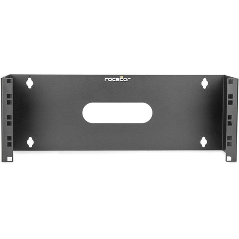Rocstor 4u 19in Wall Mount Bracket For Patch Panels - Hinged Wall Mounting Bracket - Max