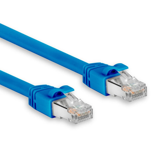 Rocstor 6ft Cat6a Ethernet Cable - Snagless-blue