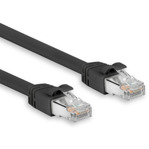 Rocstor 35ft Cat6a Ethernet Cable-snagless-black