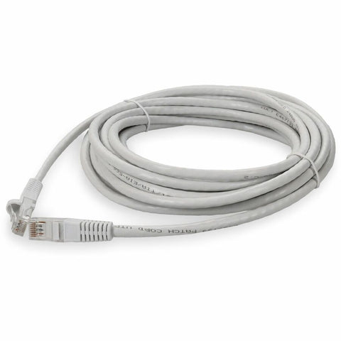 Add-on Addon 20ft White Cat 6a Pvc Ethernet Cable Snagless Bubble Boot Rj-45 M/m