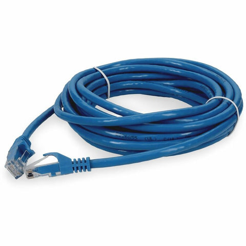 Add-on 19ft Blue Cat 6 Pvc Ethernet Cable Snagless Easy Boot Rj-45 M/m