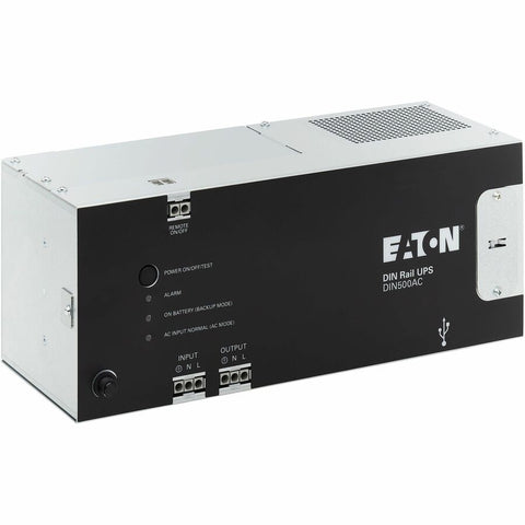 Eaton 500va 300w 120v Ac Din Rail Industrial Ups - Hardwire Input/output