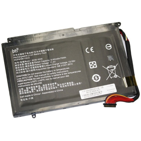 Battery Technology Batt Razer Blade Pro 17 2017 Rz09-0220