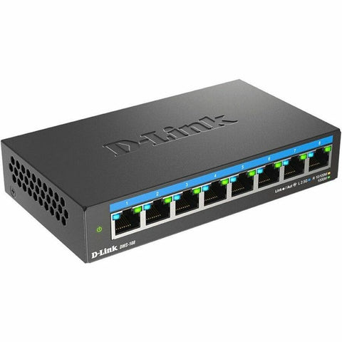 D-link Systems 8-port Unmanaged Multi-gigabit Ethernet Desktop Switch