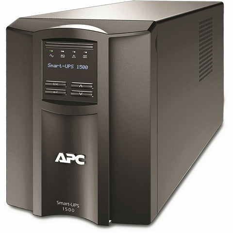 Apc By Schneider Electric Apc Smart-ups, Line Interactive, 1500va, Tower, 120v, 8x Nema 5-15r Outlets, Sma