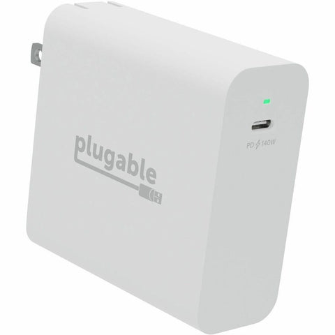 Plugable Technologies Plugable 140w Usb C Charger, Gan Wall Laptop Charger, Pd 3.1 (epr) Power Adapter