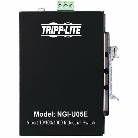 Eaton Tripp Lite Series 5-port Unmanaged Industrial Gigabit Ethernet Switch - 10