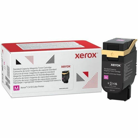 Genuine Xerox Magenta Standard Capacity Toner Cartridge For The Xerox C410 (use