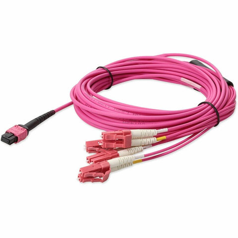 Add-on 7m Mpo-12/4xlc F/m Om4 Fiber Fanout Cbl